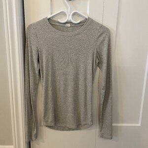 Wilfred Long Sleeve Shirt - Grey Size M